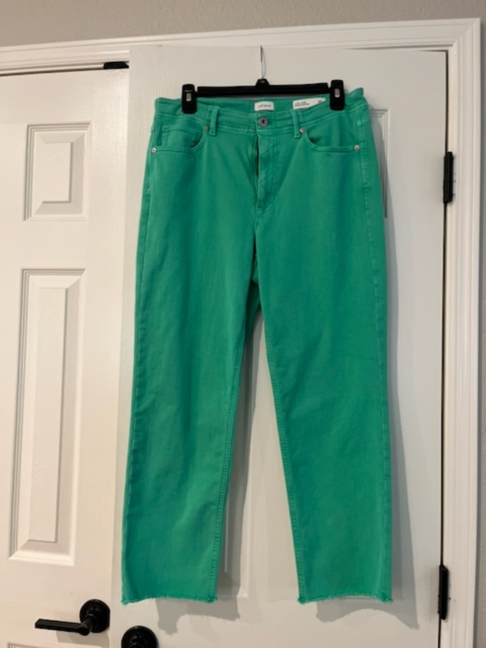 J.Jill High Rise Straight Leg Crop - NWOT - Size 10